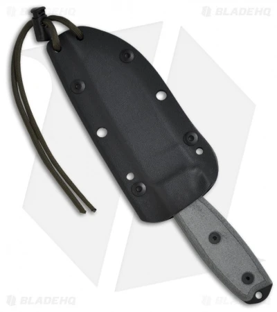 ESEE Knives ESEE-4S-MB-DT Wilderness Knife W/ MOLLE Back (4.5" Tan Serr) 4 ESEE Knives ESEE-4S-MB-DT Wilderness Knife W/ MOLLE Back (4.5" Tan Serr) - Image 2