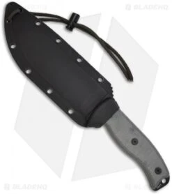 ESEE Knives ESEE-6S-B Knife W/ Black Sheath (6.5" Serr) 7 ESEE Knives ESEE-6S-B Knife W/ Black Sheath (6.5" Serr) -ESEE Knife Shop esee 6p b sheath