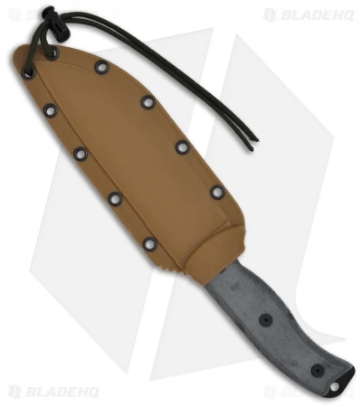 ESEE Knives ESEE-6P-CP Knife W/ Clip Point & Coyote Brown Sheath (6.5" Plain) 4 ESEE Knives ESEE-6P-CP Knife W/ Clip Point & Coyote Brown Sheath (6.5" Plain) - Image 2