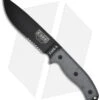 ESEE Knives ESEE-6S-OD Knife W/ OD Green Sheath (6.5" Serr) 1 ESEE Knives ESEE-6S-OD Knife W/ OD Green Sheath (6.5" Serr) -ESEE Knife Shop esee 6s 1