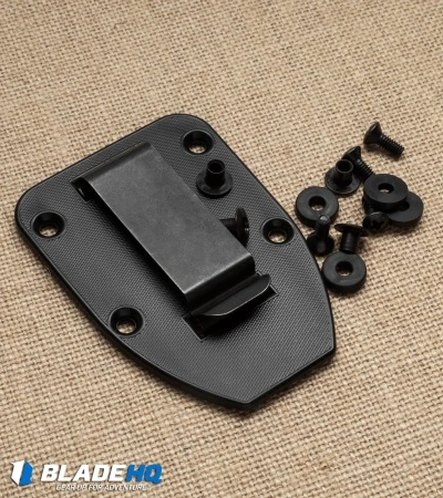 ESEE Knives 3/4 Clip Plate For ESEE-4 (Black) 4 ESEE Knives 3/4 Clip Plate For ESEE-4 (Black) - Image 2