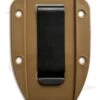 ESEE Knives 3/4 Clip Plate For ESEE-4 (Coyote Brown) 1 ESEE Knives 3/4 Clip Plate For ESEE-4 (Coyote Brown) -ESEE Knife Shop esee clip plate 3 4 cb back