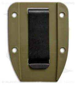 ESEE Knives 3/4 Clip Plate For ESEE-4 (OD Green)