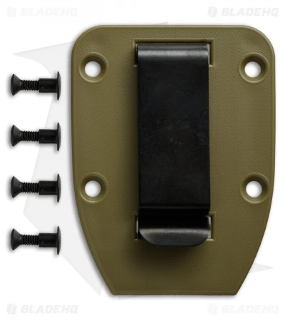 ESEE Knives 3/4 Clip Plate For ESEE-4 (OD Green) 4 ESEE Knives 3/4 Clip Plate For ESEE-4 (OD Green) - Image 2