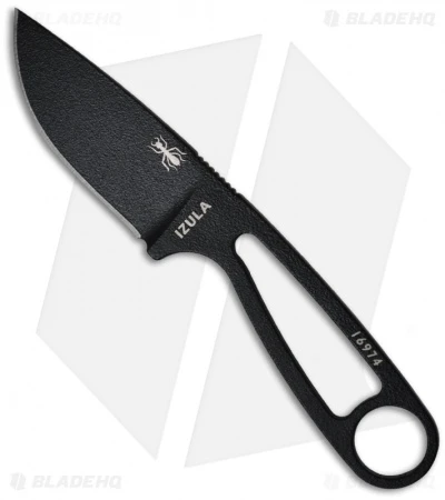 ESEE Knives Izula Knife Black Survival Neck Knife W/ Kit Extras 3 ESEE Knives Izula Knife Black Survival Neck Knife W/ Kit Extras