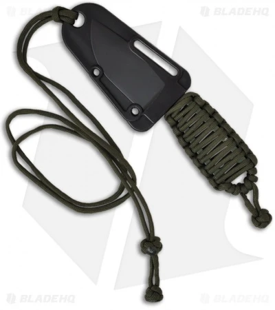 ESEE Knives Izula OD Green Survival Concealed Carry Knife Cord Wrapped Handle 4 ESEE Knives Izula OD Green Survival Concealed Carry Knife Cord Wrapped Handle - Image 2