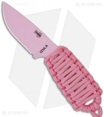 ESEE Knives Izula Pink Survival Concealed Carry Knife Cord Wrapped Handle 3 ESEE Knives Izula Pink Survival Concealed Carry Knife Cord Wrapped Handle