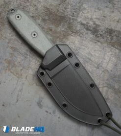 ESEE Knives ESEE-3PM-B Modified Knife Black Sheath (3.88" Black) -ESEE Knife Shop esee knives 3PM B BHQ 37673 er sheath