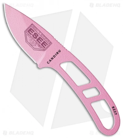 ESEE Candiru Fixed Blade Neck Knife (2" Pink) 3 ESEE Candiru Fixed Blade Neck Knife (2" Pink)