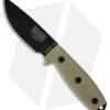 ESEE Knives ESEE-3MIL-P-B Knife Black Sheath & MOLLE Back (3.88" Black) 2 ESEE Knives ESEE-3MIL-P-B Knife Black Sheath & MOLLE Back (3.88" Black) -ESEE Knife Shop esee knives fixed 3mil p b