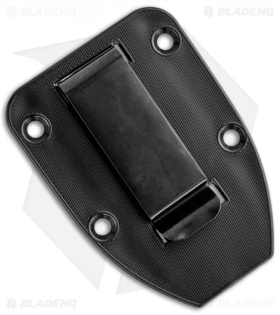 ESEE Knives ESEE-3S-MB-B Knife Black Sheath & MOLLE Back (3.88" Black Serr) 6 ESEE Knives ESEE-3S-MB-B Knife Black Sheath & MOLLE Back (3.88" Black Serr) - Image 4