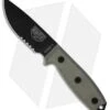 ESEE Knives ESEE-3S-MB-B Knife Black Sheath & MOLLE Back (3.88" Black Serr) 1 ESEE Knives ESEE-3S-MB-B Knife Black Sheath & MOLLE Back (3.88" Black Serr) -ESEE Knife Shop esee knives fixed 3s mb b