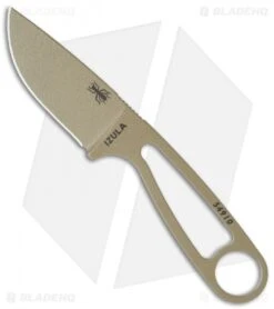 ESEE Izula DE Fixed Blade Neck Knife (2.875" Dark Earth)