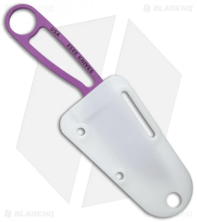 ESEE Izula Fixed Blade Neck Knife (2.875" Purple) 4 ESEE Izula Fixed Blade Neck Knife (2.875" Purple) - Image 2