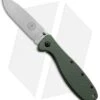 ESEE Zancudo Frame Lock Knife OD Green (2.94" Stonewash) -ESEE Knife Shop esee zandudo brkr10d folder green satin