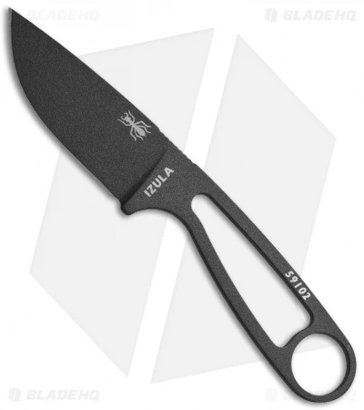 ESEE Knives Izula Tactical Gray Neck Knife Powder Coat + Kit Extras 3 ESEE Knives Izula Tactical Gray Neck Knife Powder Coat + Kit Extras